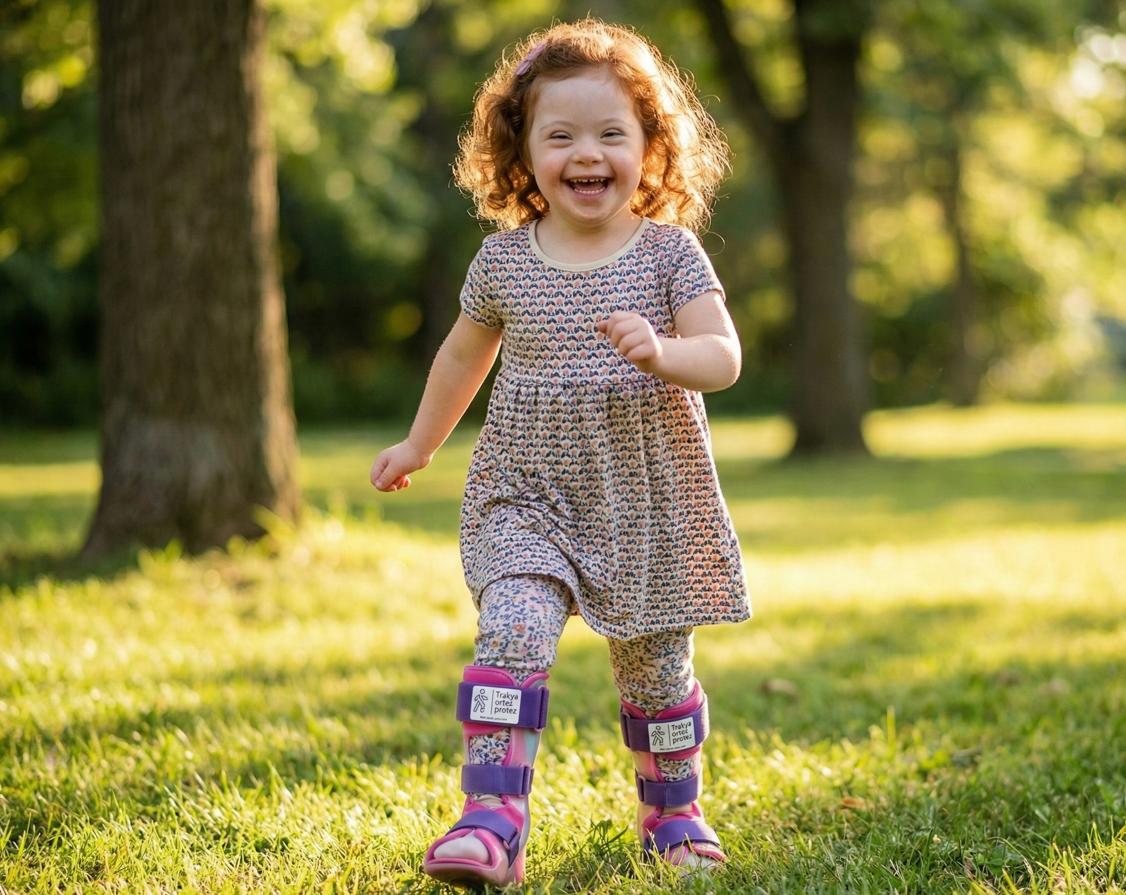 DAFO Kullanan Çocuk